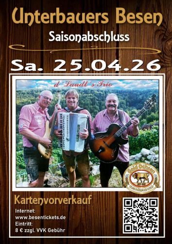 d´Laudl´s Trio  |  Saisonabschluss  | 